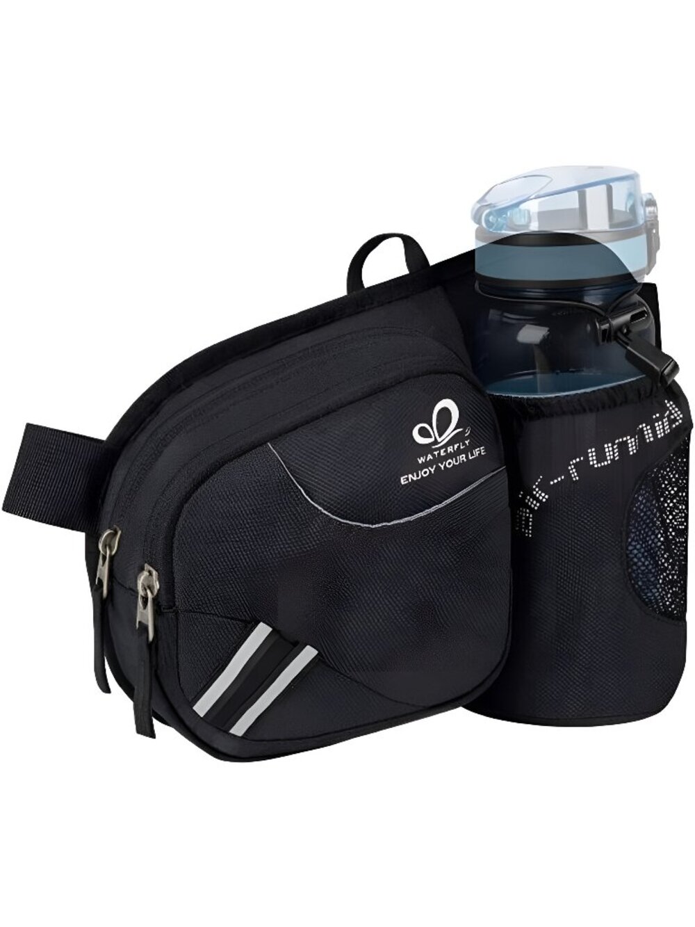 Fanny Pack Waist Bag: Waist Pack for Women Men with Water Bottle